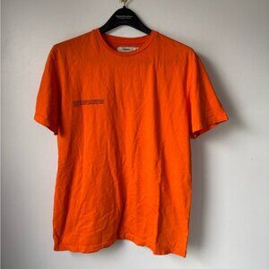 Pangaia Orange Basic Tee Size Small